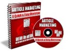Thumbnail Article Marketing - A Quick & Easy Overview