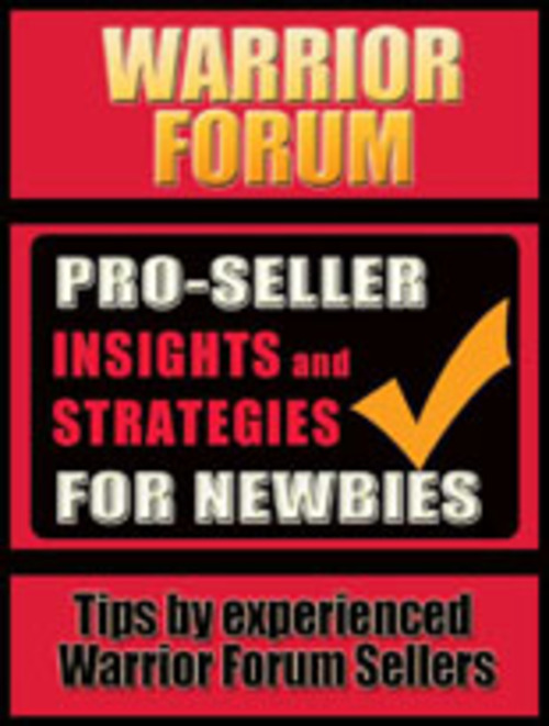 Product picture Warrior Forum  Pro-Seller Insights & Strategies for Newbies