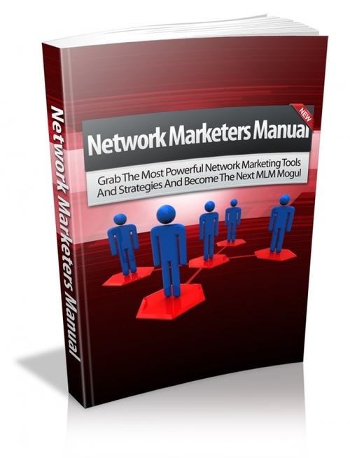 Product picture Network Marketers Manual (MRR)