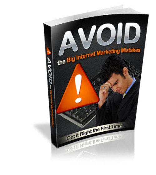 Product picture Avoid the Big Internet Marketing Mistakes (MRR)