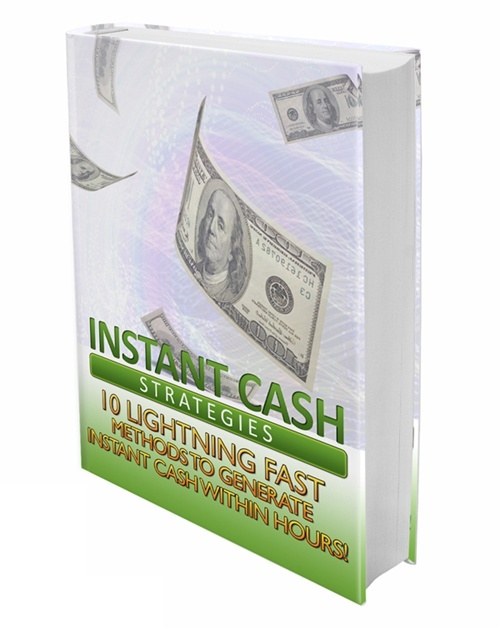 Product picture Instant Cash Strategies (RR)