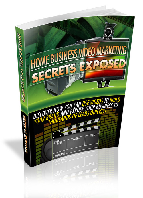 Product picture Home Business Video Marketing Secrets Exposed (MRR)