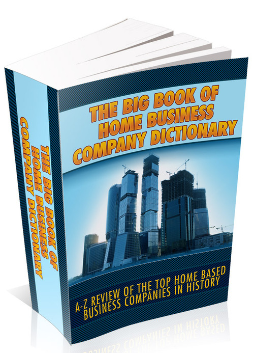 Product picture The Big Book Of Home Business Company Directory (MRR)
