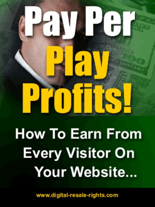 Product picture Pay Per Play Profits - mrr