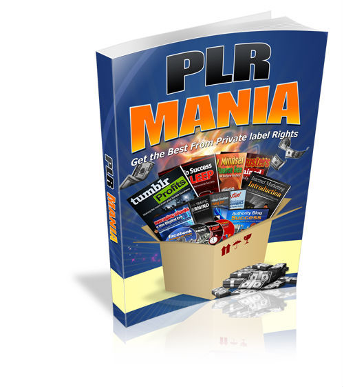 Product picture PLR Mania - RR