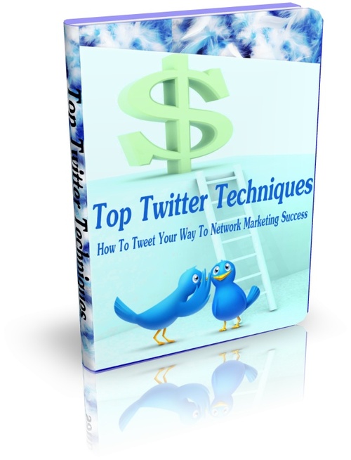 Product picture Top Twitter Techniques - MRR