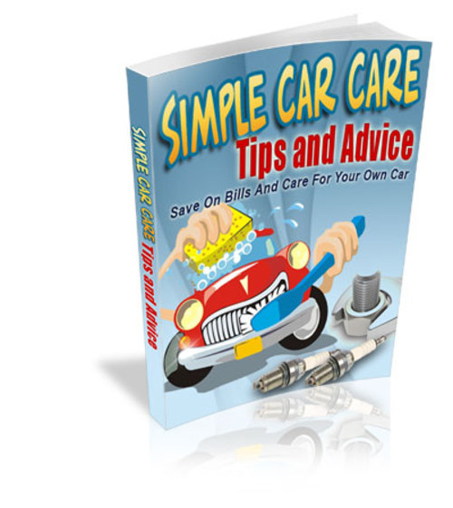 Product picture Simple Car Care Tips and Advice