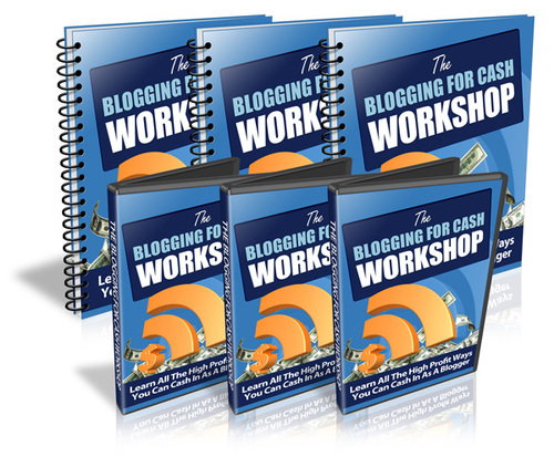 Product picture The Blogging For Cash Workshop