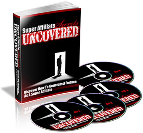 Product picture Super Affiliate Secrets Uncovered