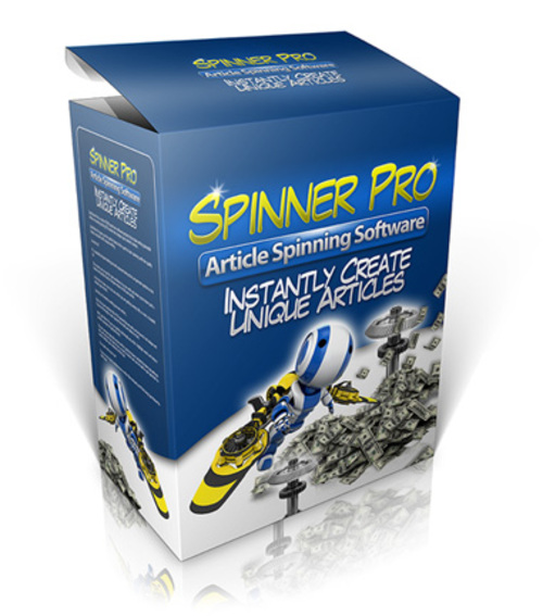 Product picture Spinner Pro Article Spinning Software