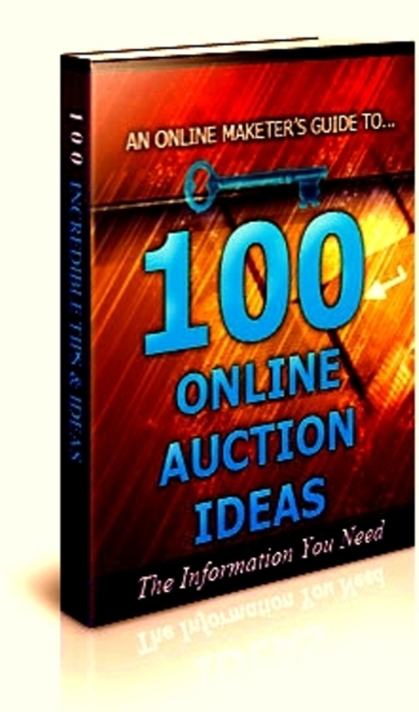 Product picture 100 Online Auction Ideas