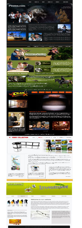 Product picture 15 HTML Website Templates Package