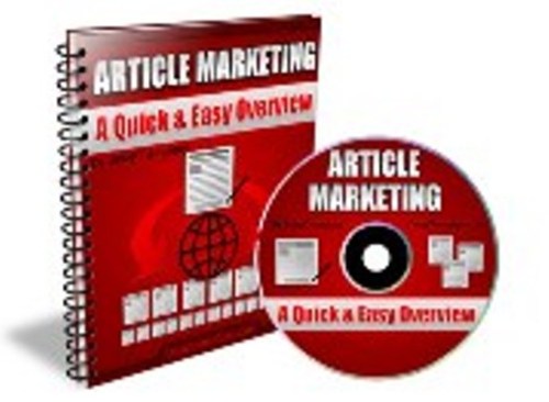 Product picture Article Marketing - A Quick & Easy Overview
