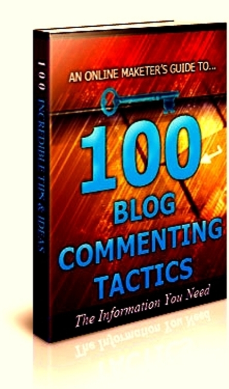 Product picture 100 Blog Commenting Tactics