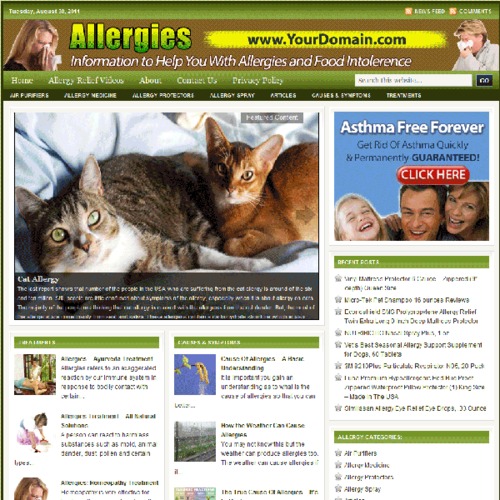 Product picture Allergy Website