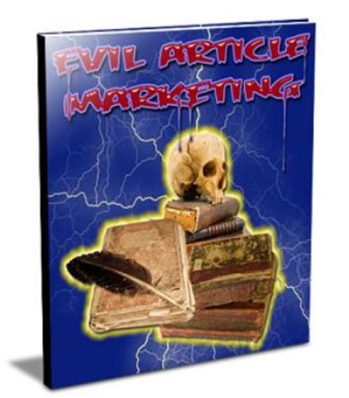 Product picture Evil Article Marketing
