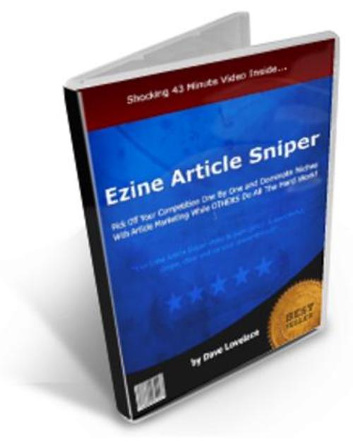 Product picture Ezine Article Sniper