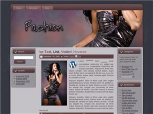 Product picture Fashion WordPress Theme 1