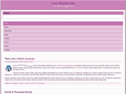 Product picture Mobile Template Packs