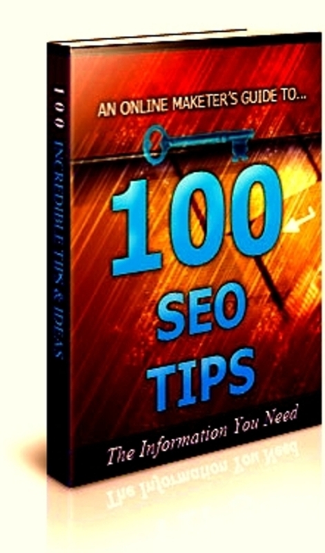 Product picture 100 SEO Tips