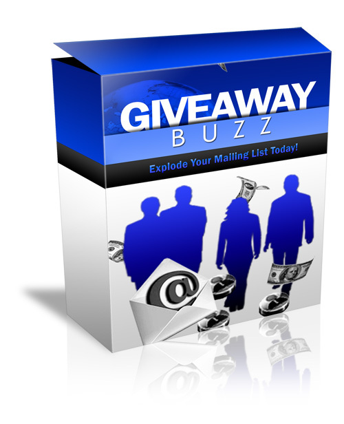 Product picture Giveaway  Buzz